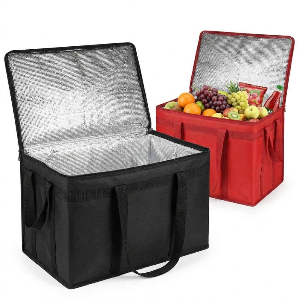 Food Pouch Reusable - Tas Termal Terisolasi Dapat Dilipat Kantong