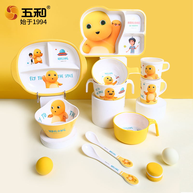 Baby Food Dinner - Peralatan Makan Lucu NAILONG Tema Anime