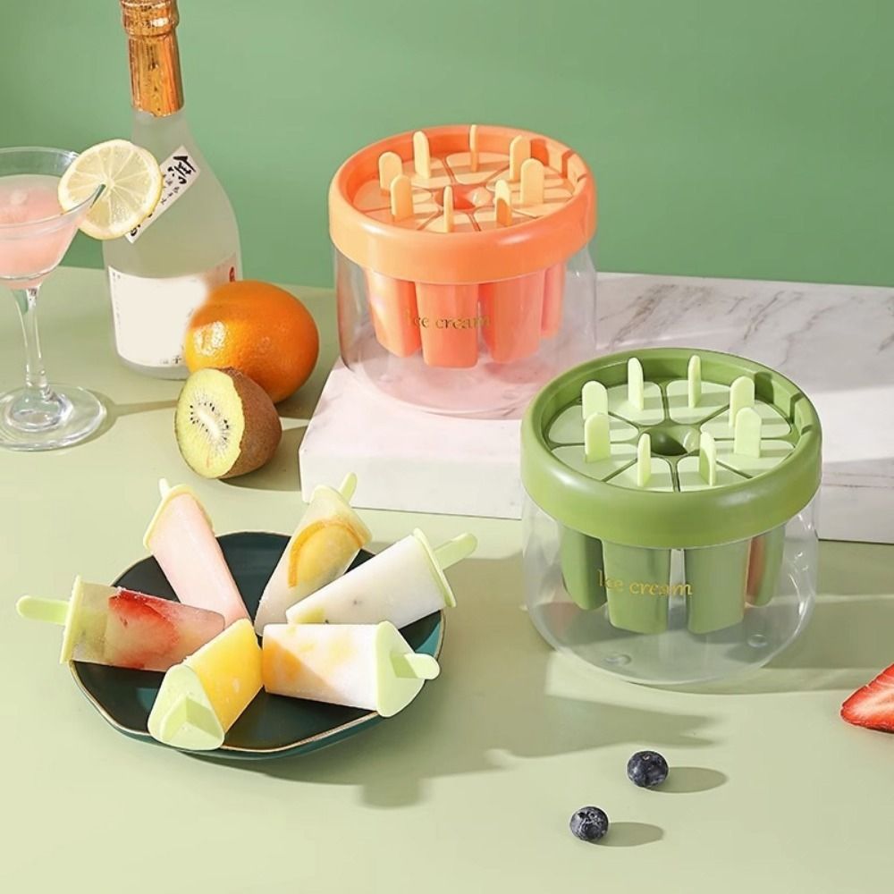 Freezer Tray Baby - Cetakan Es Krim Plastik 8 Lubang