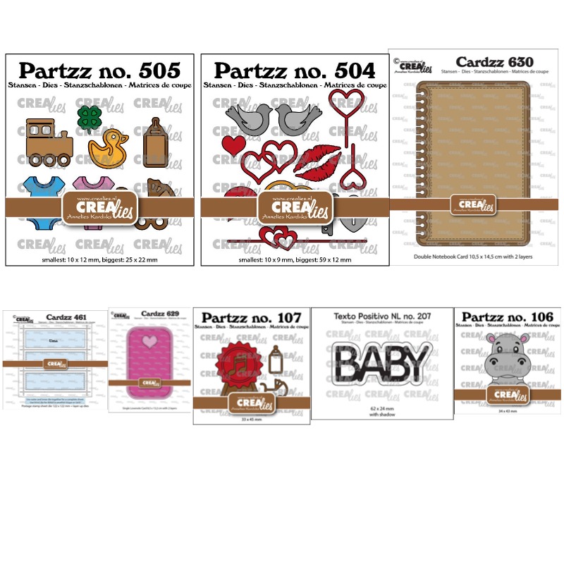 Baby Food Diary - Boy Square Baby Postage Cloud Cutting
