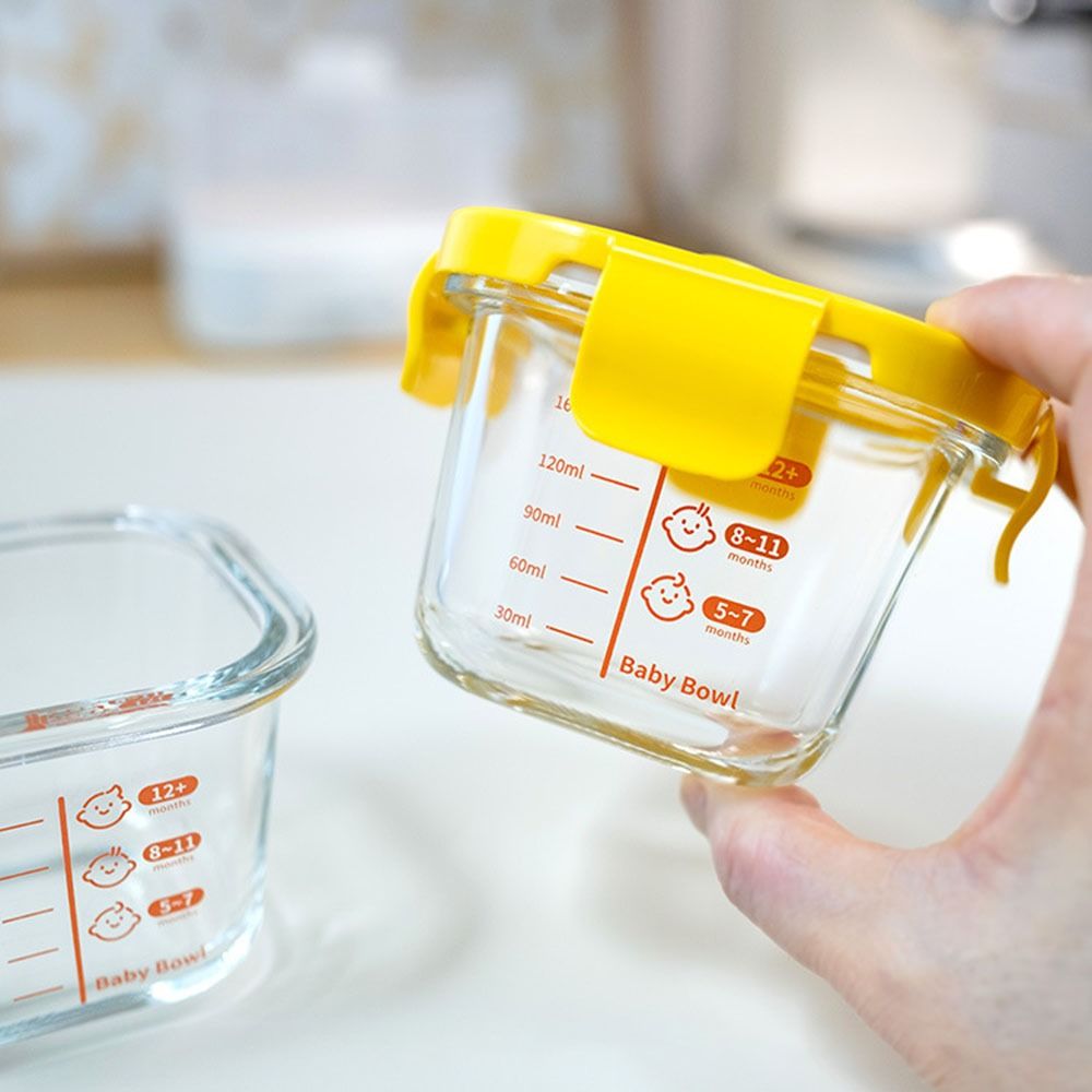 Baby Food Jars - Toples Penyimpanan Makanan Bayi 170ml, Kotak