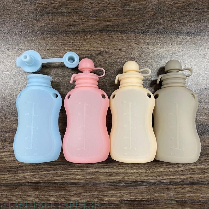 Food Pouch Reusable - U13F 150ml Ulang Kantong Penyimpanan Bayi