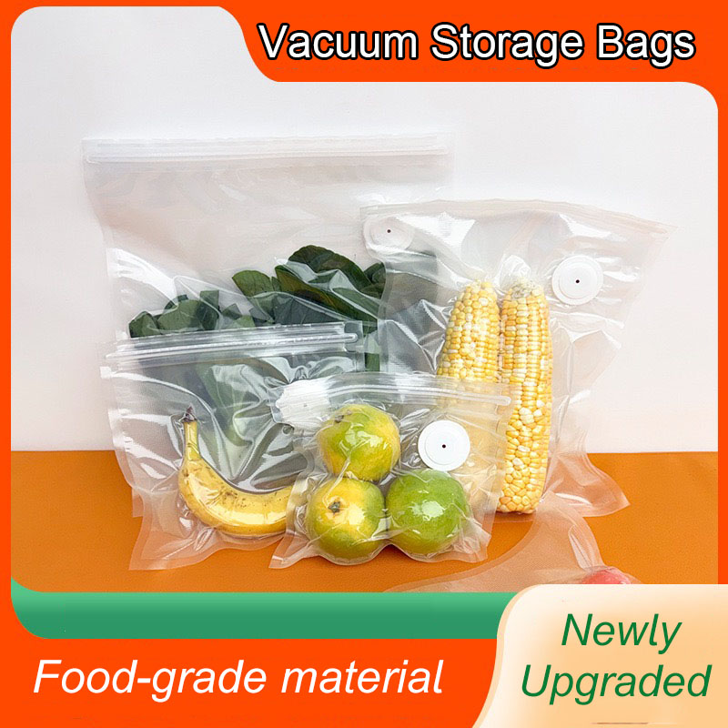 Food Pouch Reusable - Kantong Penyimpanan Vakum Udara Baru yang
