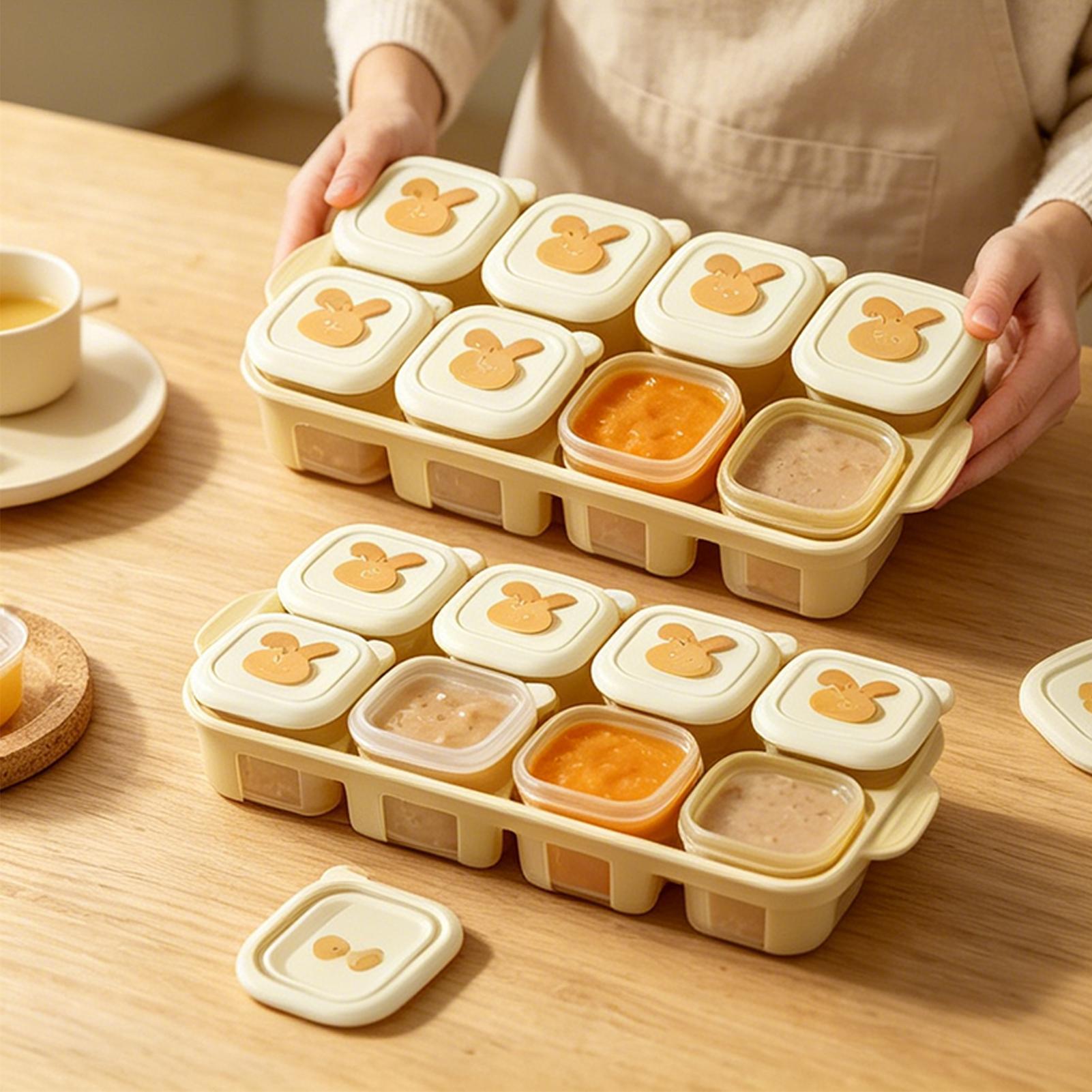 Wadah Beku Makanan Bentuk Kubu - Freezer Tray Baby ulasan dan harga