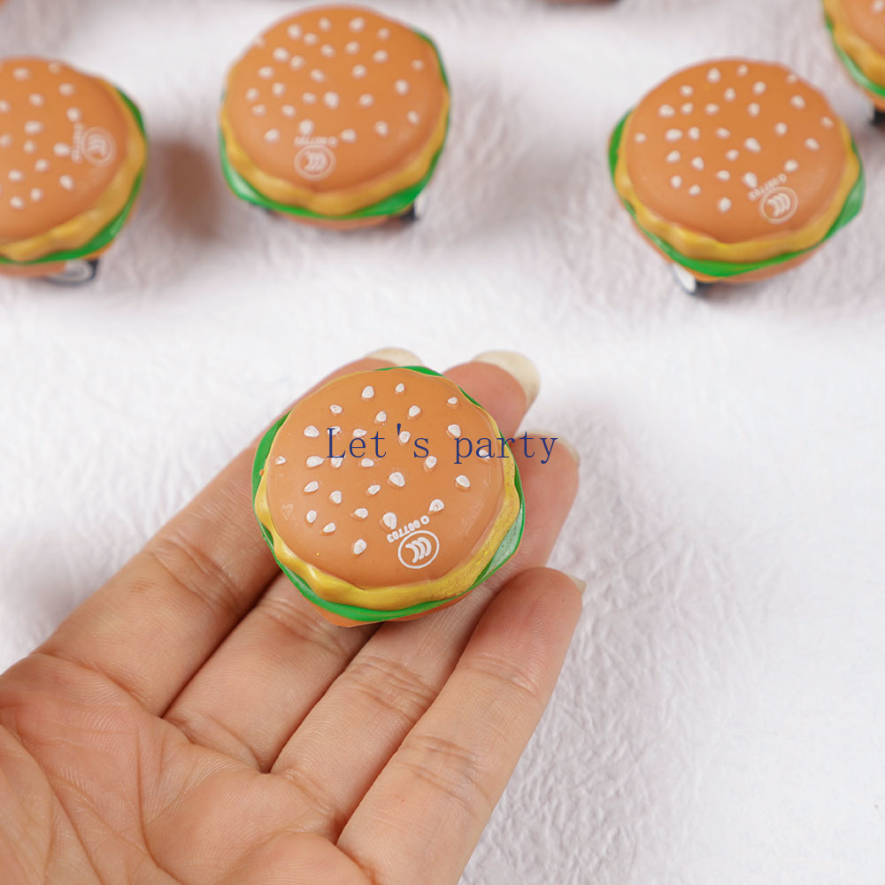 15 buah Mini lucu 3D Burger Pu - Baby Food Processor ulasan dan harga