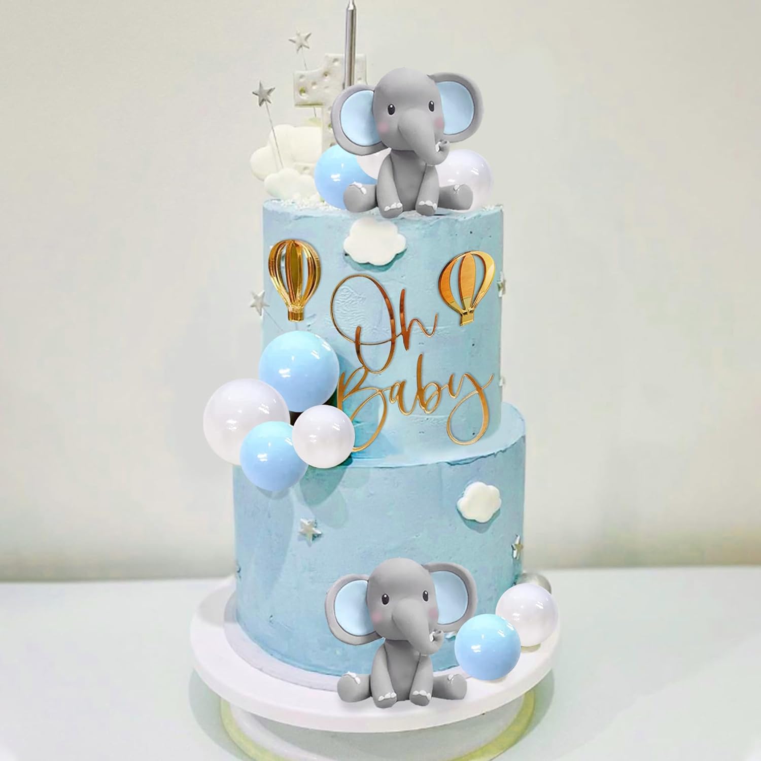 Dekorasi Kue Gajah Puncak Kue  - Baby Food Processor ulasan dan harga