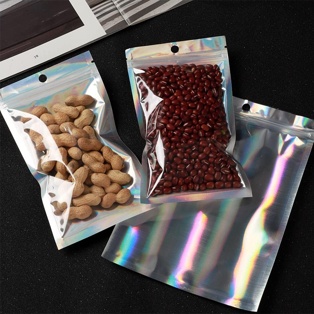 50/10 buah tas penyegel Laser  - Food Pouch Reusable ulasan dan harga
