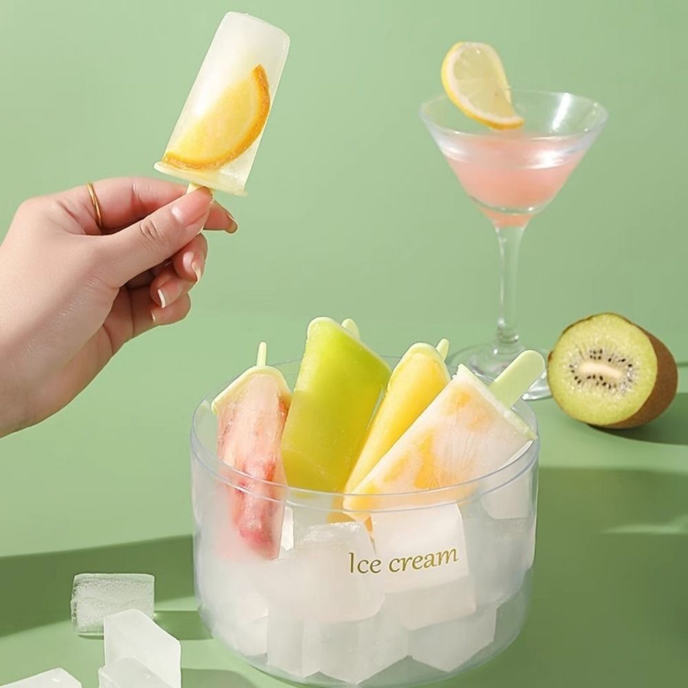 Cetakan Es Krim Plastik 8 Luba - Freezer Tray Baby ulasan dan harga