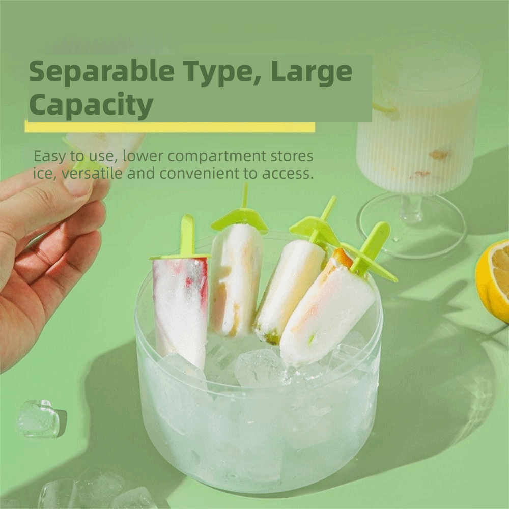 Cetakan Es Krim Plastik 8 Luba - Freezer Tray Baby ulasan dan harga