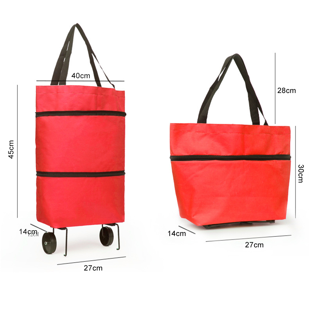 Tas belanja lipat, tas troli t - Food Pouch Reusable ulasan dan harga