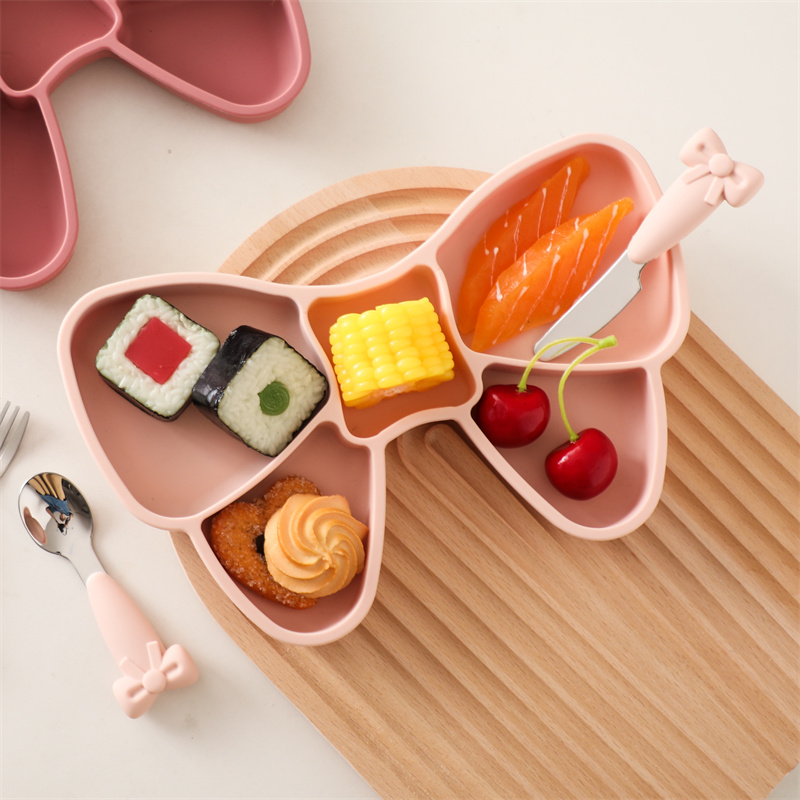 Piring makan silikon bayi ikat - Baby Food Dinner ulasan dan harga