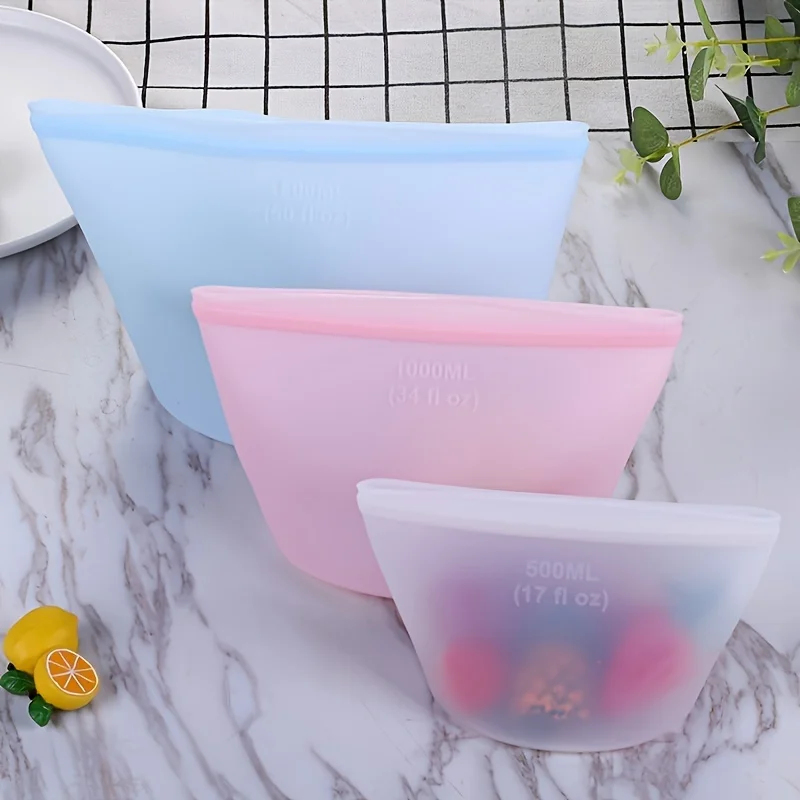 Kantong Penyimpanan Silikon ya - Food Pouch Reusable ulasan dan harga