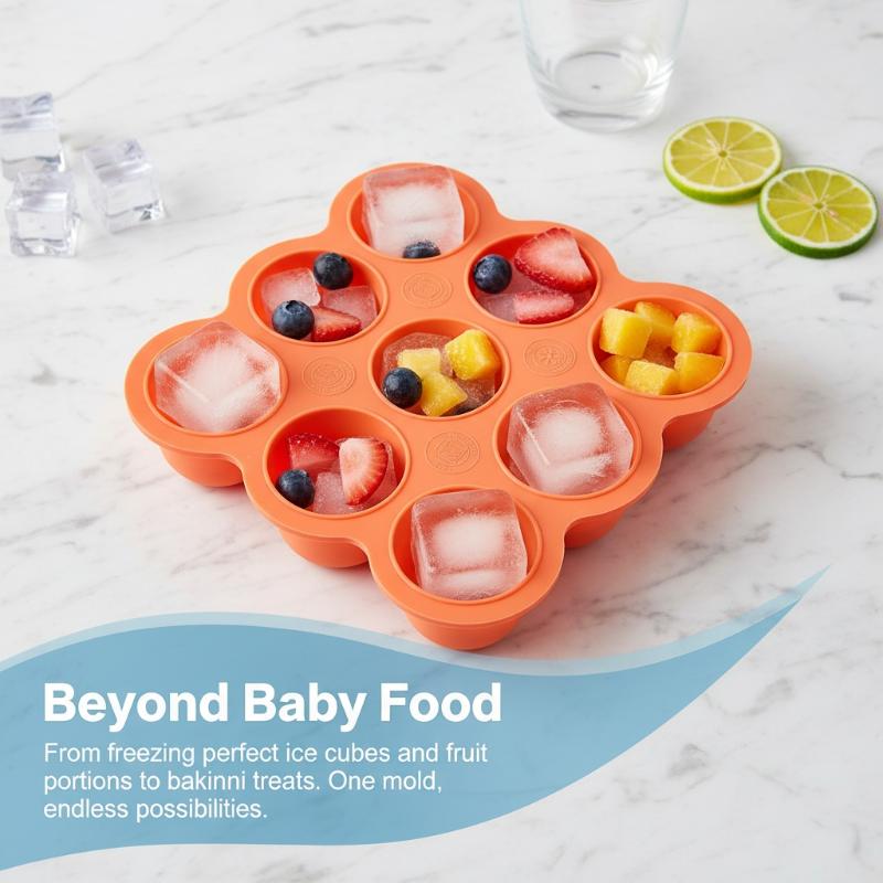 Wadah Silikon Makanan Bayi 9 G - Freezer Tray Baby ulasan dan harga
