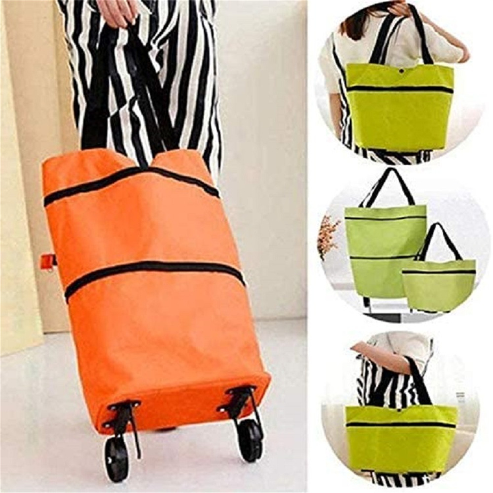 Tas Troli Belanja Lipat Tas Be - Food Pouch Reusable ulasan dan harga