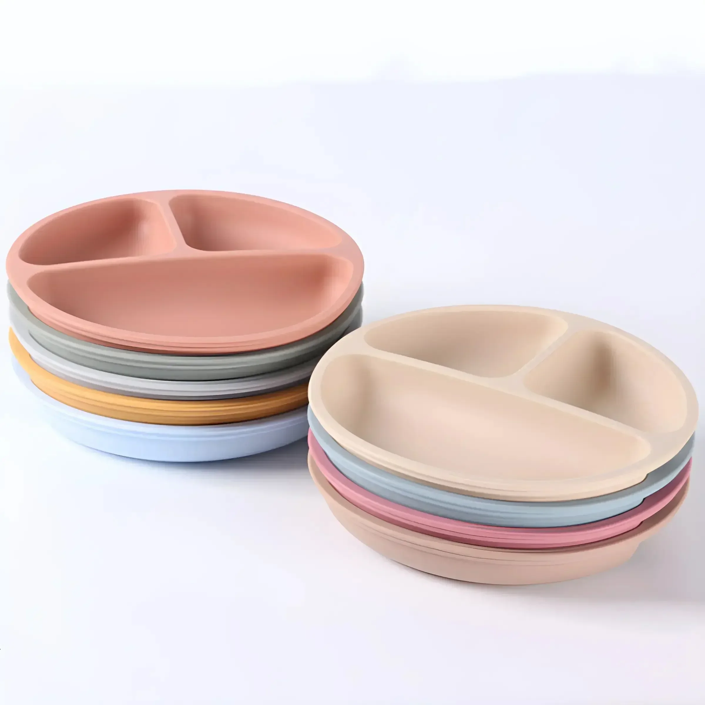 Peralatan makan silikon anak-a - Baby Food Dinner ulasan dan harga