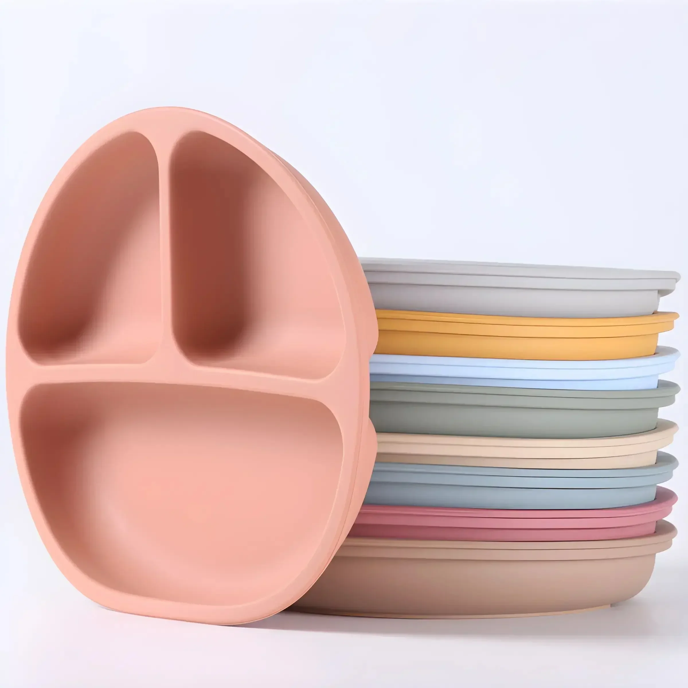 Peralatan makan silikon anak-a - Baby Food Dinner ulasan dan harga