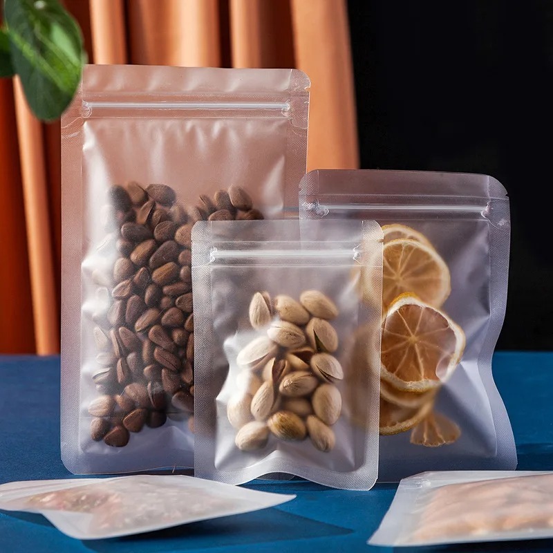 Kantong Ziplock Transparan Ber - Food Pouch Reusable ulasan dan harga