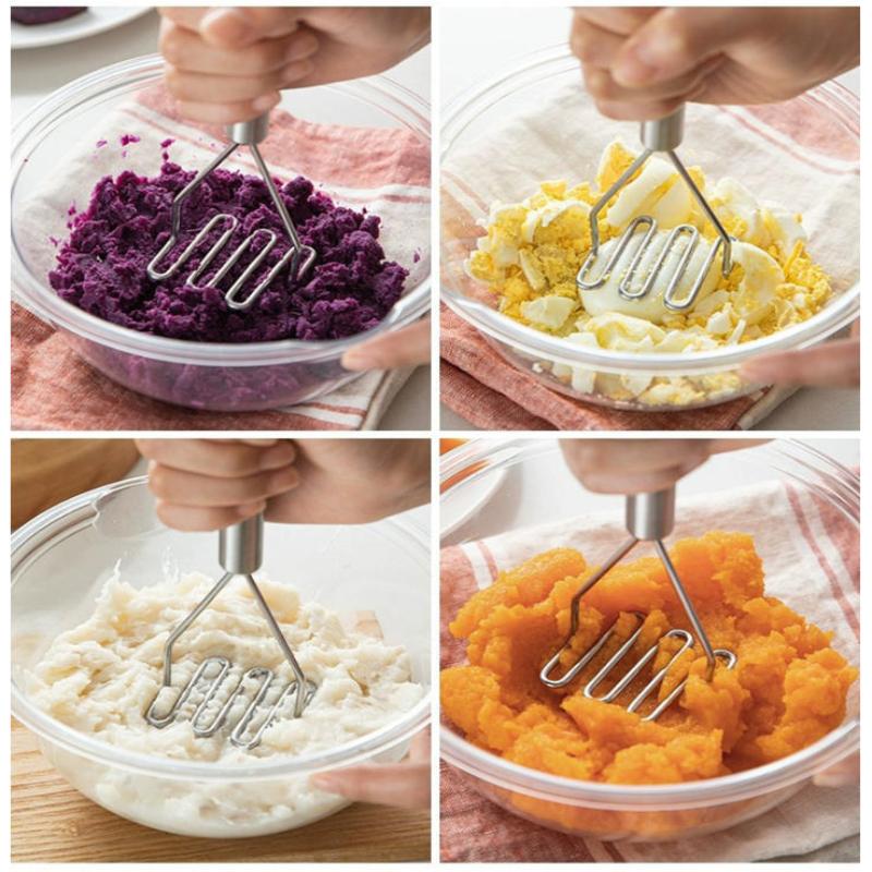 Penghancur Kentang Stainless S - Baby Food With Iron ulasan dan harga