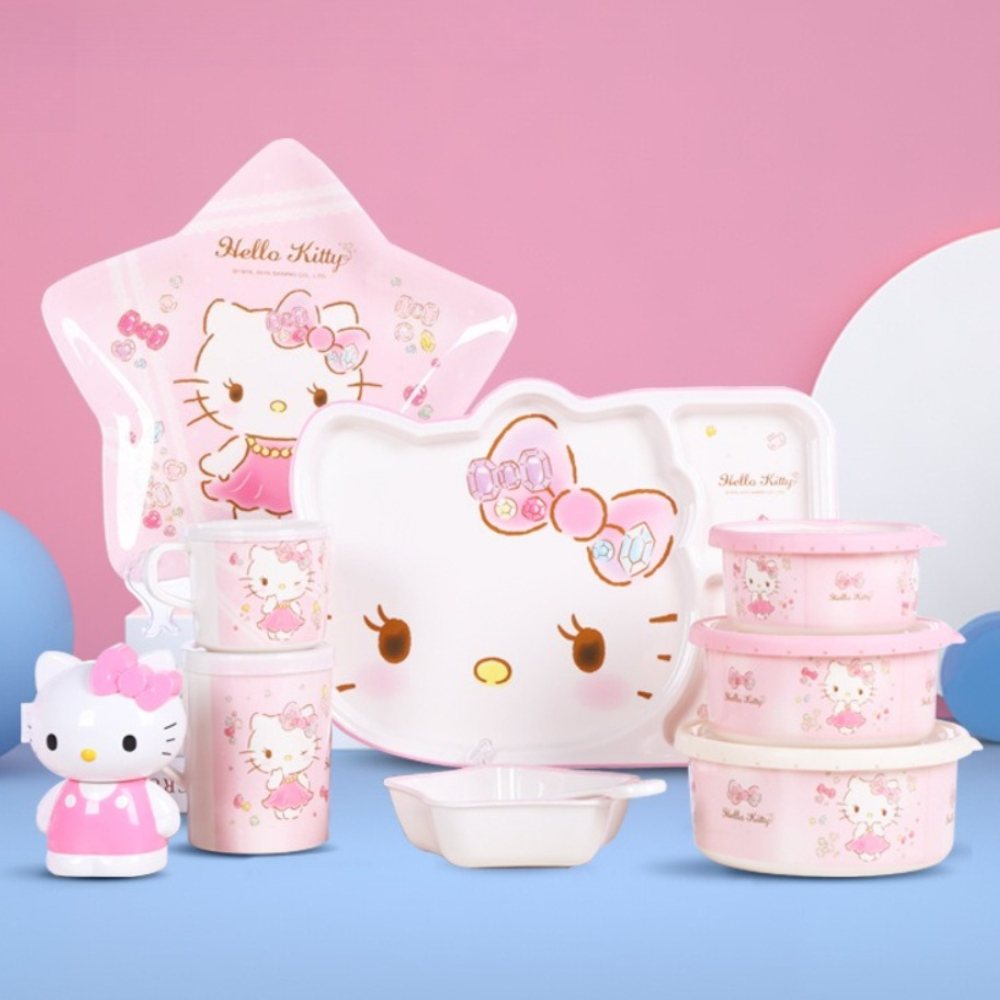 Peralatan Makan Sanrio Peralat - Baby Food Dinner ulasan dan harga