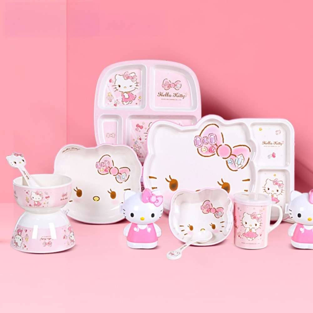 Peralatan Makan Sanrio Peralat - Baby Food Dinner ulasan dan harga