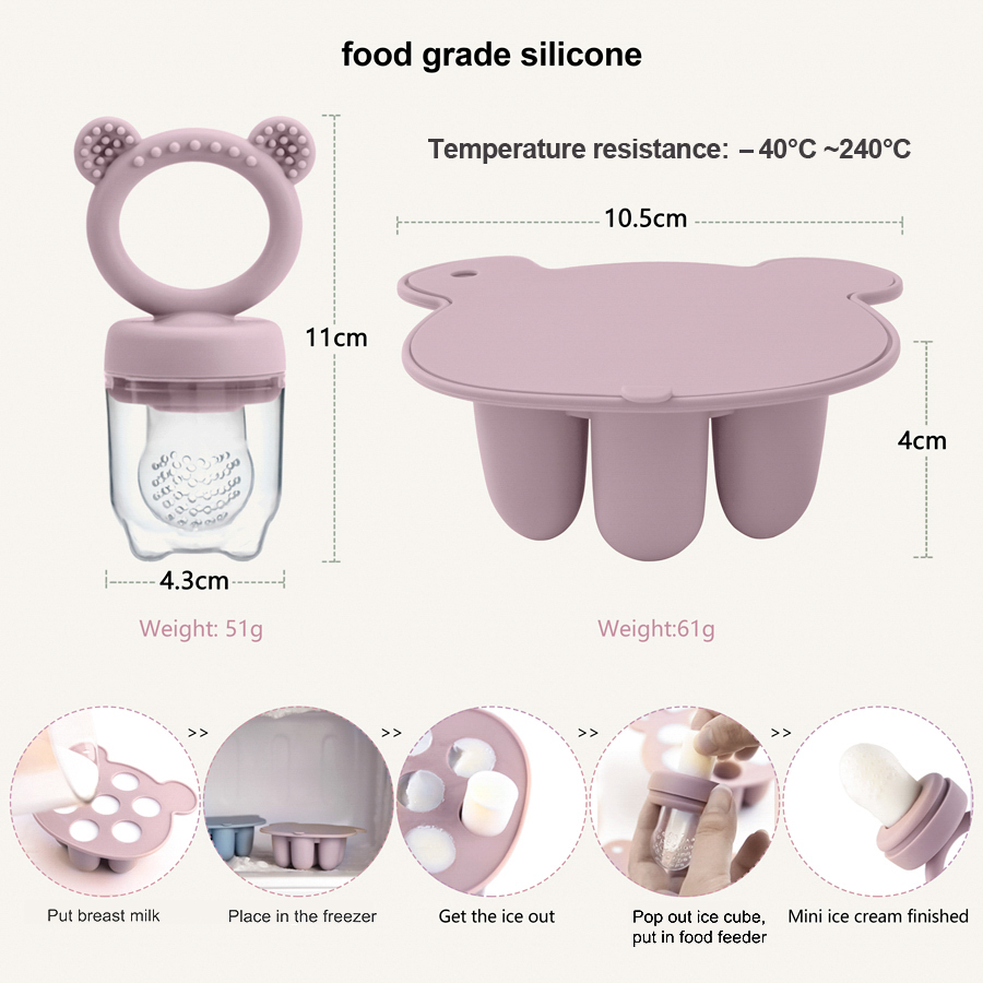Cetakan Es Krim Silikon untuk  - Baby Food Jars ulasan dan harga