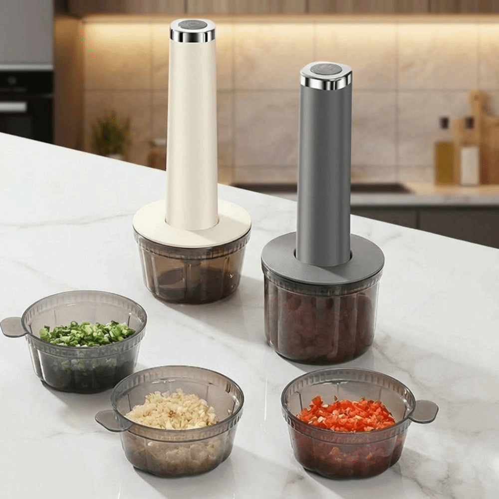 Penggiling Daging Listrik Plas - Baby Food Processor ulasan dan harga