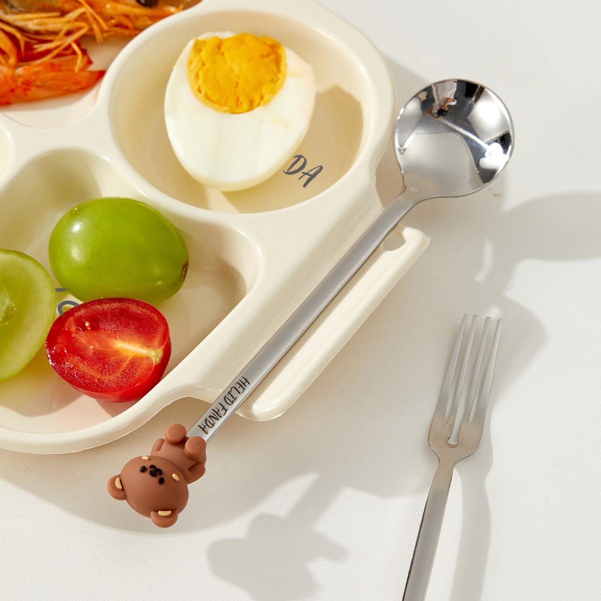 Piring Makan Anak 4 Komparteme - Freezer Tray Baby ulasan dan harga