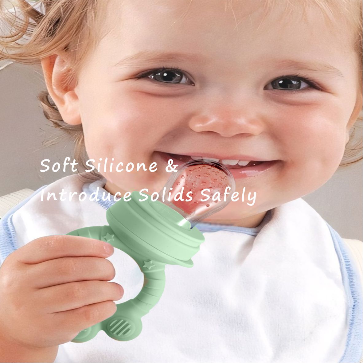 Kombo Tempat Makan Buah Bayi & - Freezer Tray Baby ulasan dan harga